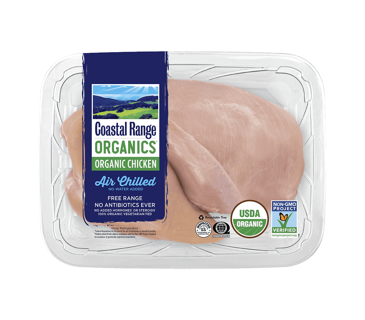 Coastal Range Organics Boneless Skinless Chicken Breast