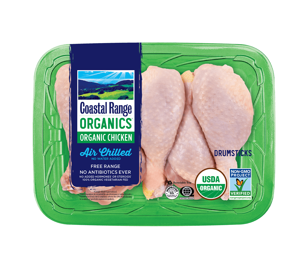 Coastal Range Organics Chicken Drumsticks